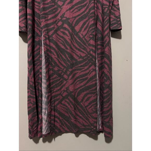 Modx Zebra Print Dress 3X - Picture 3 of 6